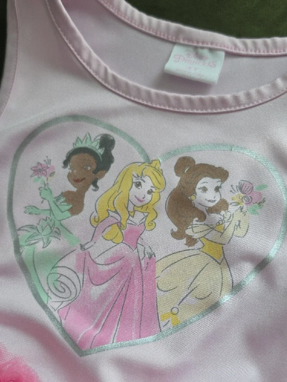 Disney Pink Rainbow Tulle Princess Dress